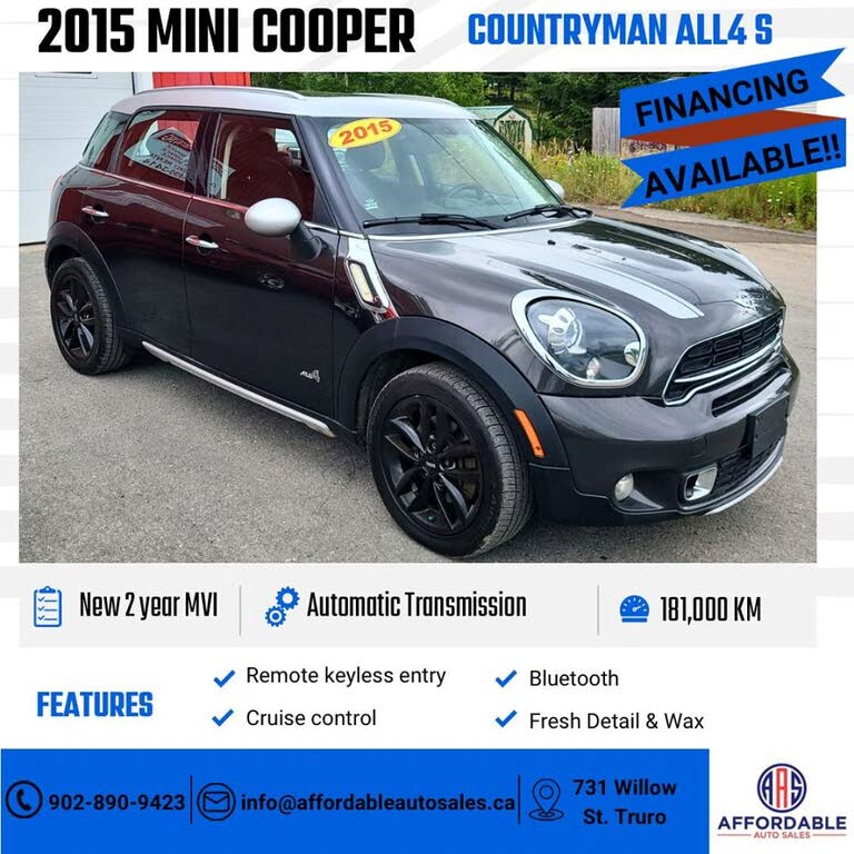 2015 MINI Countryman S ALL4 AWD