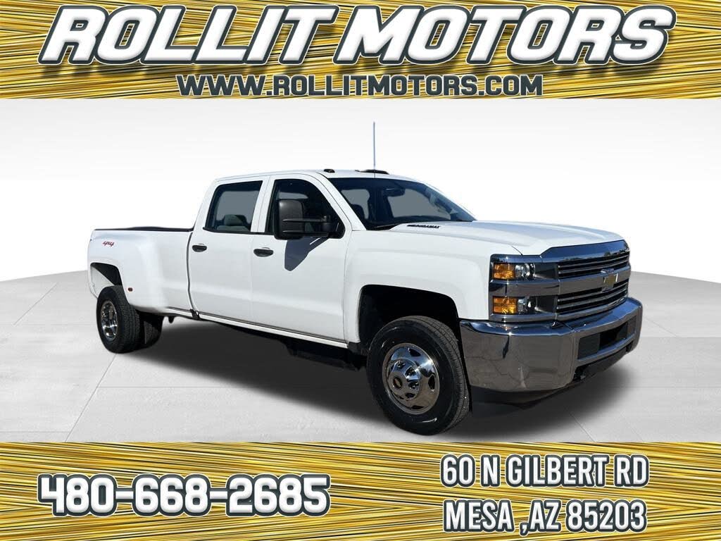 2016 Chevrolet Silverado 3500HD Work Truck Crew Cab 4WD