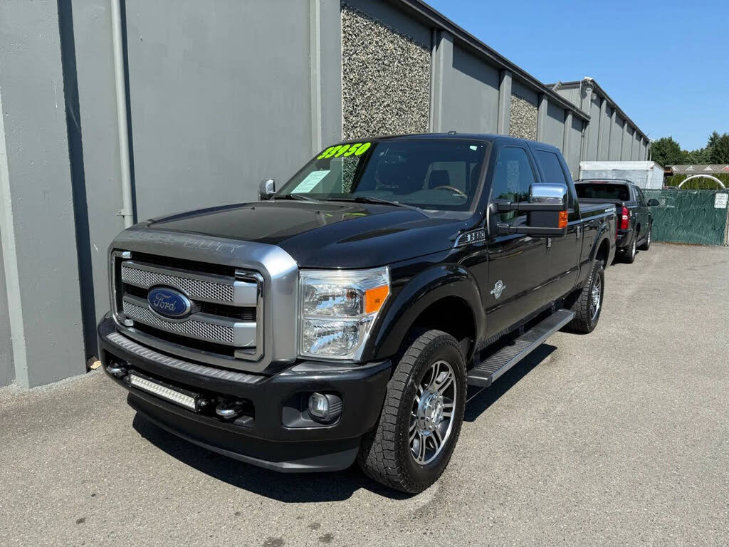 2014 Ford F-350 Super Duty Platinum Crew Cab 4WD