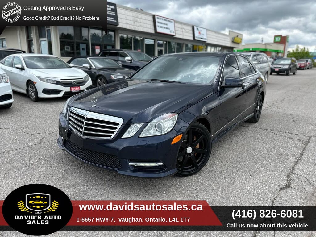 2013 Mercedes-Benz E-Class E 350 Luxury 4MATIC