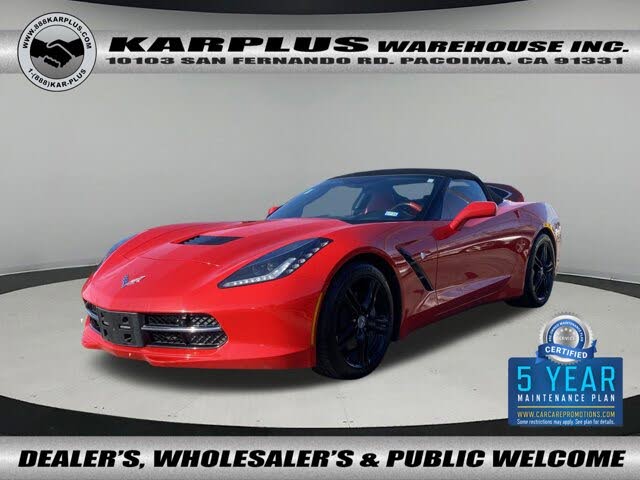 2017 Chevrolet Corvette Stingray 3LT Convertible RWD
