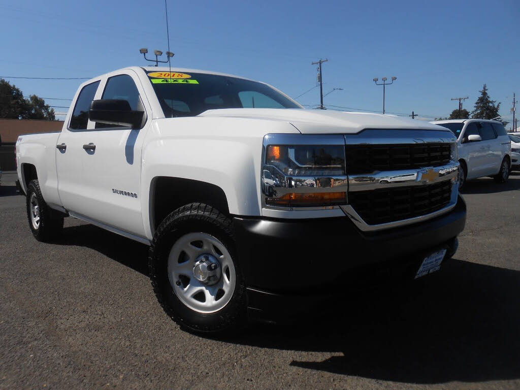 2018 Chevrolet Silverado 1500 Work Truck Double Cab 4WD