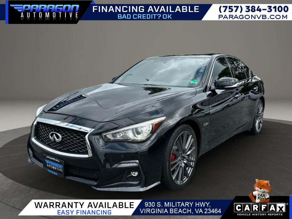 2018 INFINITI Q50 Red Sport 400 AWD
