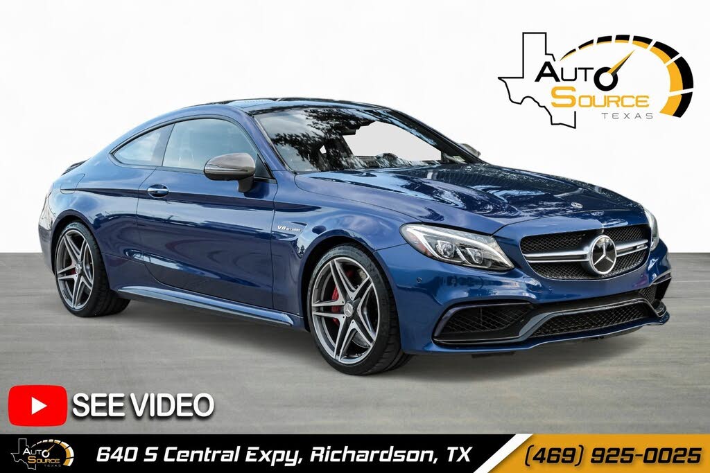 2018 Mercedes-Benz C-Class AMG C 63 S Coupe RWD