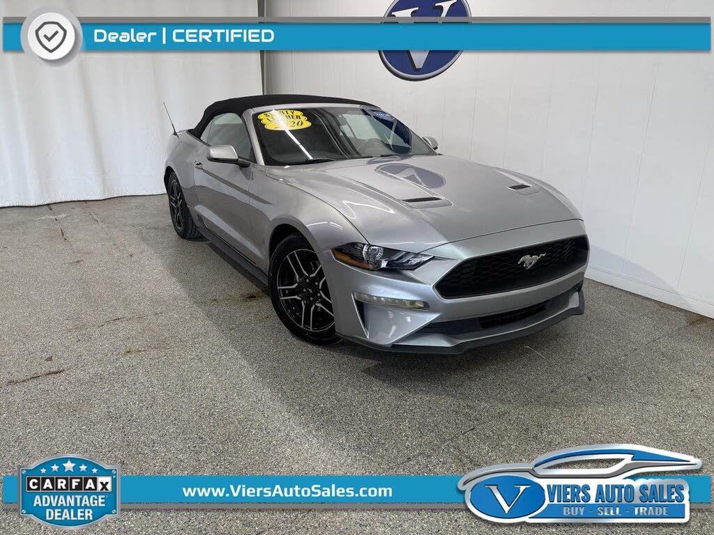 2020 Ford Mustang EcoBoost Premium Convertible RWD