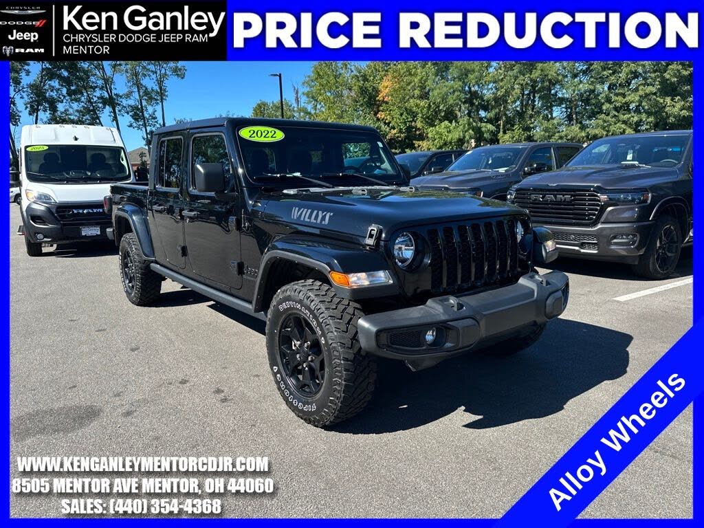 2022 Jeep Gladiator Willys Crew Cab 4WD