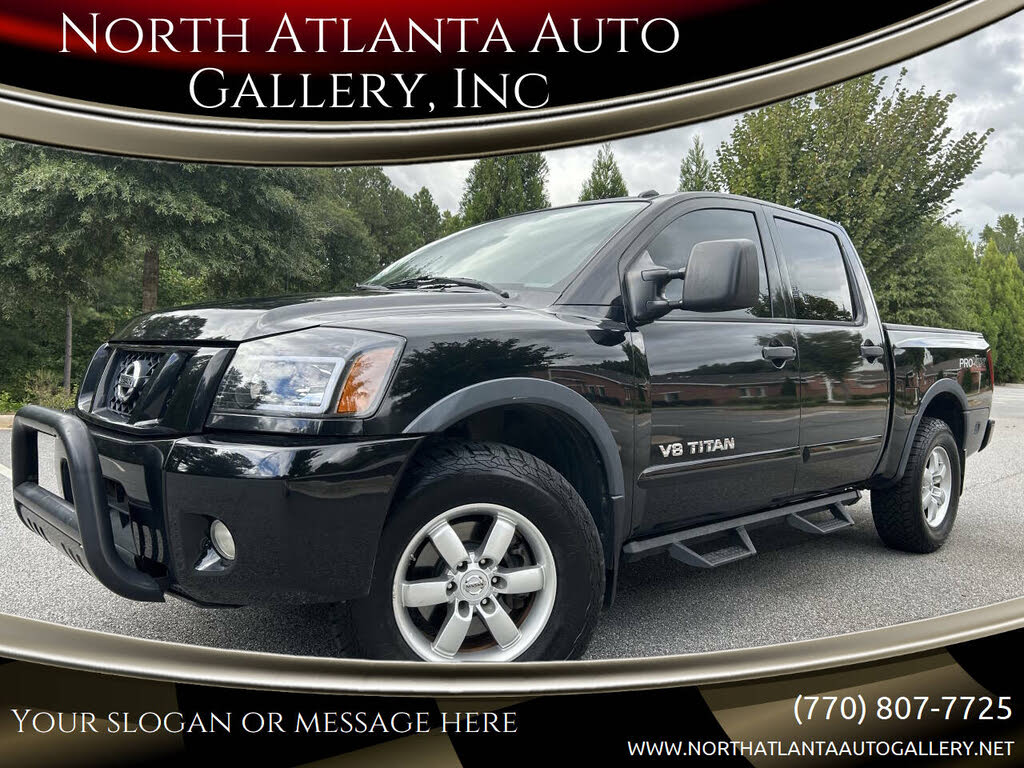 2009 Nissan Titan PRO-4X Crew Cab 4WD