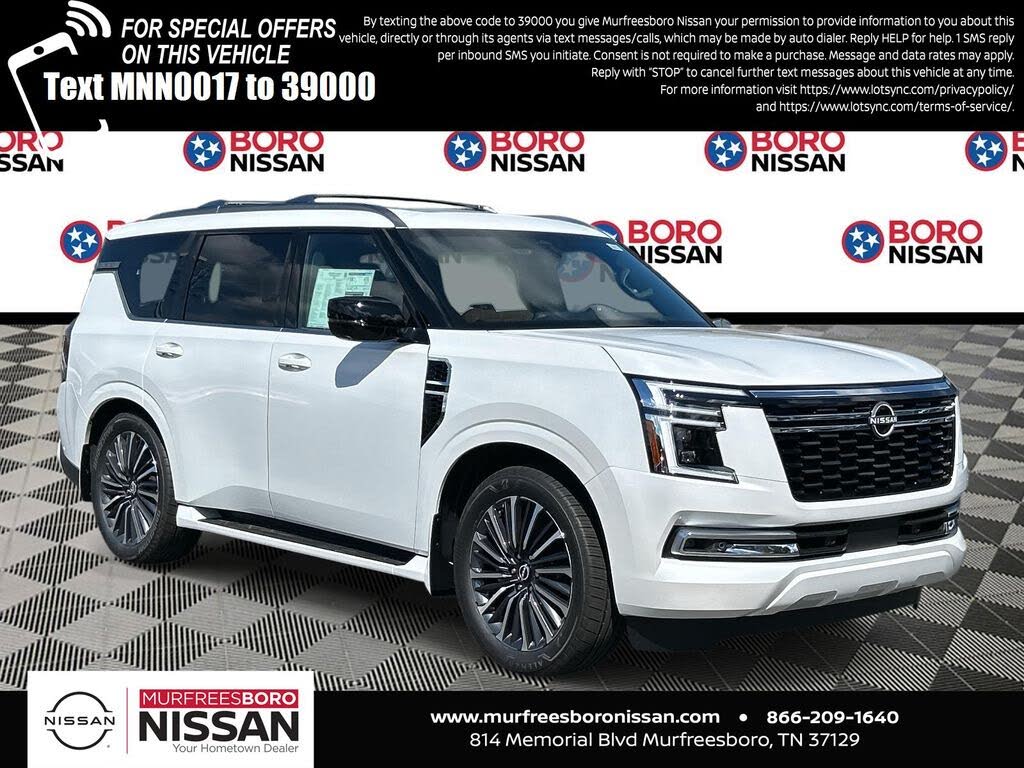 2026 Nissan Armada Platinum Reserve RWD