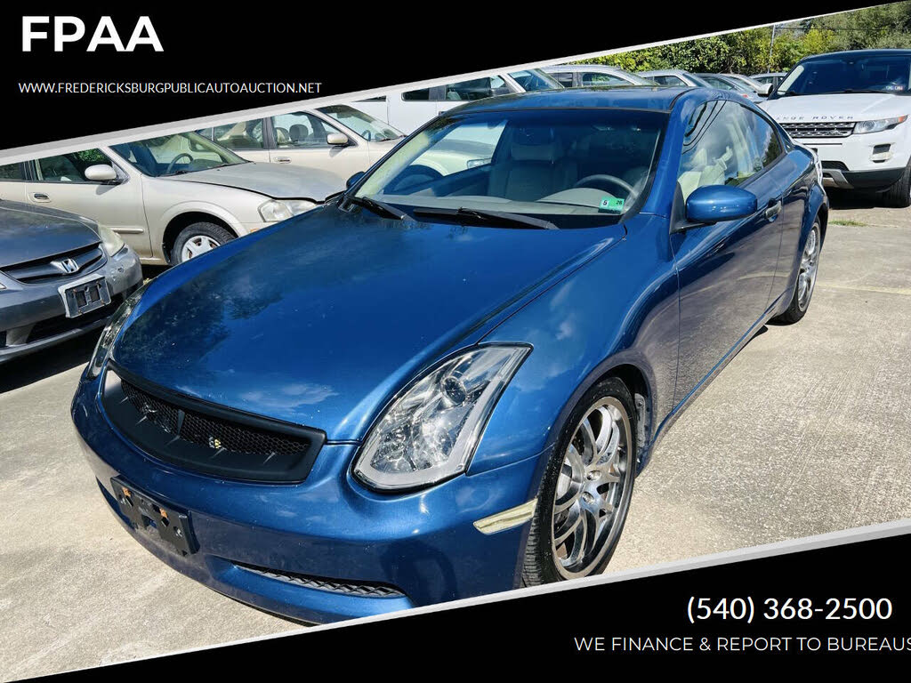 2005 INFINITI G35 Coupe RWD