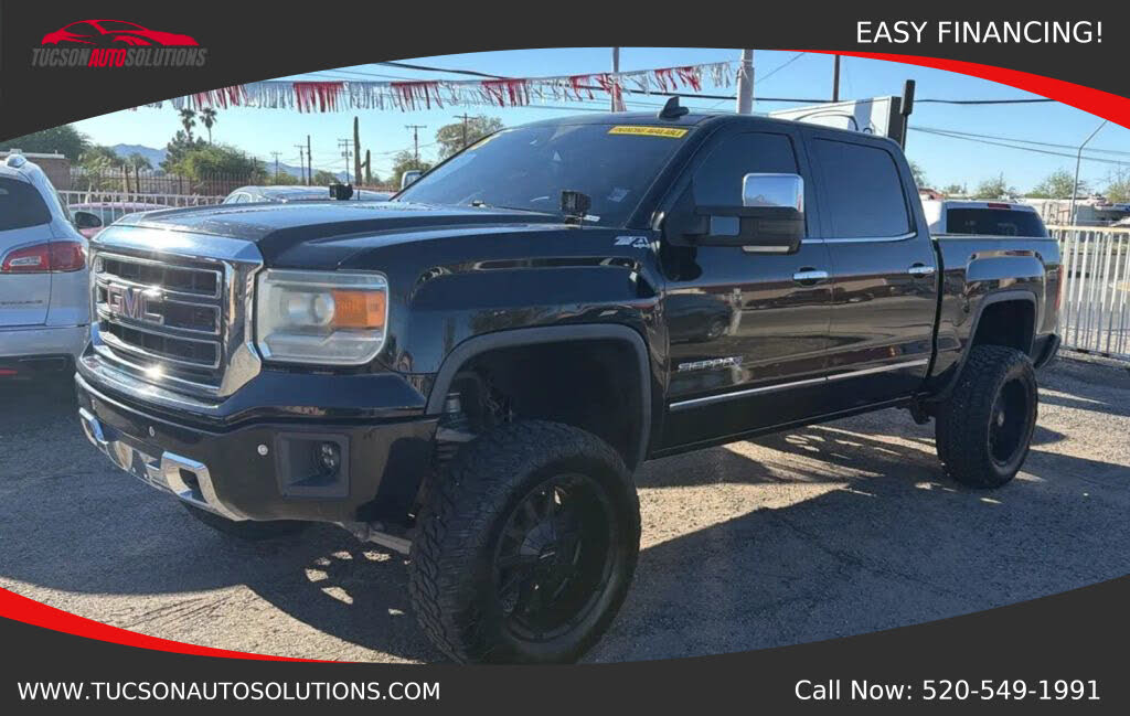 2015 GMC Sierra 1500 SLT Crew Cab 4WD