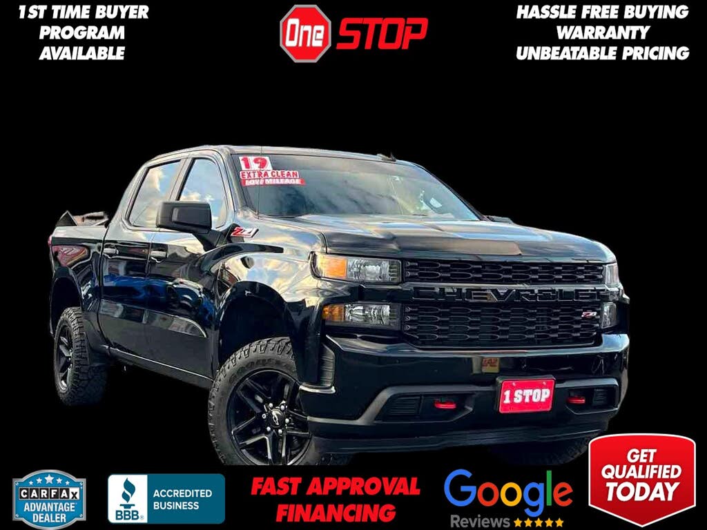 2019 Chevrolet Silverado 1500 Custom Trail Boss Crew Cab 4WD