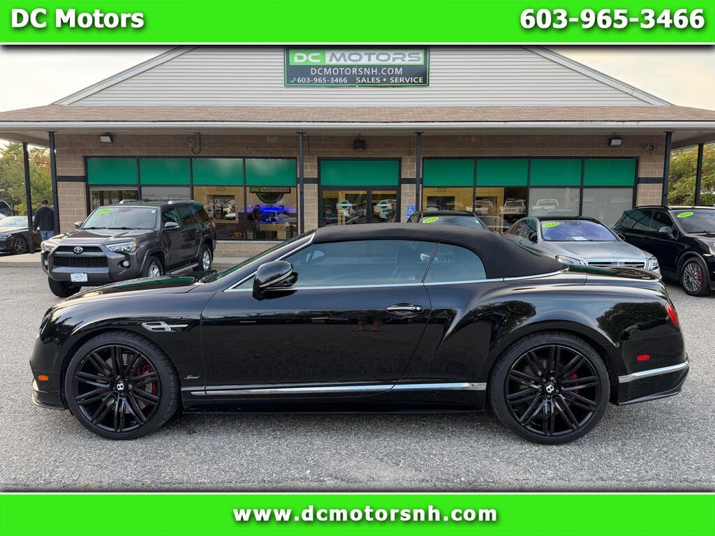 2016 Bentley Continental GTC Speed AWD