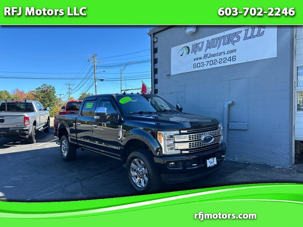 2019 Ford F-350 Super Duty Platinum Crew Cab 4WD