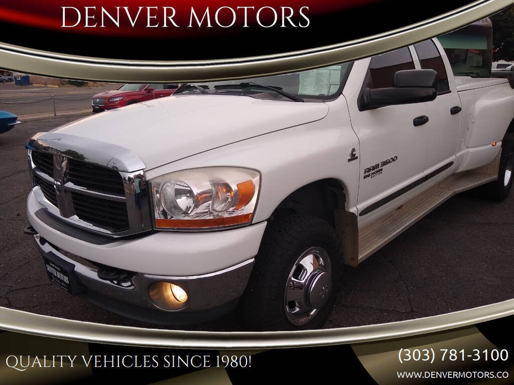 2006 Dodge RAM 3500 SLT Quad Cab LB DRW 4WD