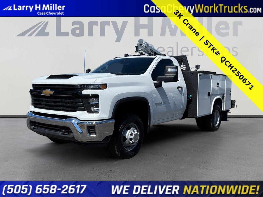 2025 Chevrolet Silverado 3500HD Chassis Work Truck Regular Cab 4WD