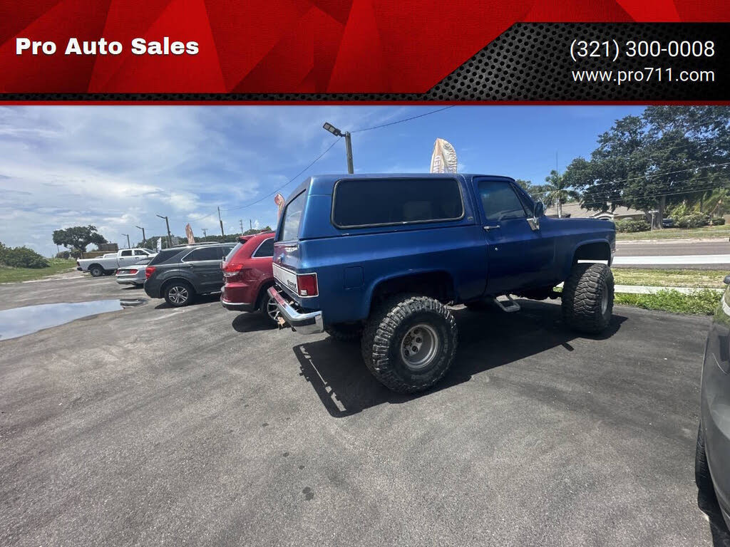 1989 Chevrolet Blazer Silverado 2-Door 4WD