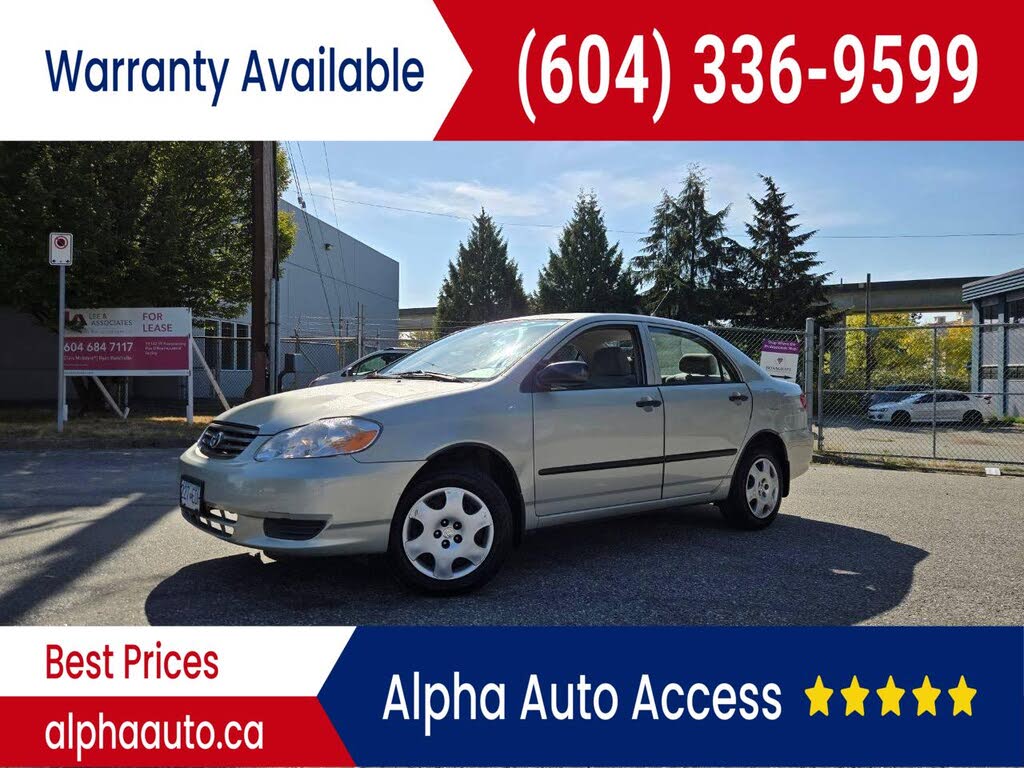 2003 Toyota Corolla