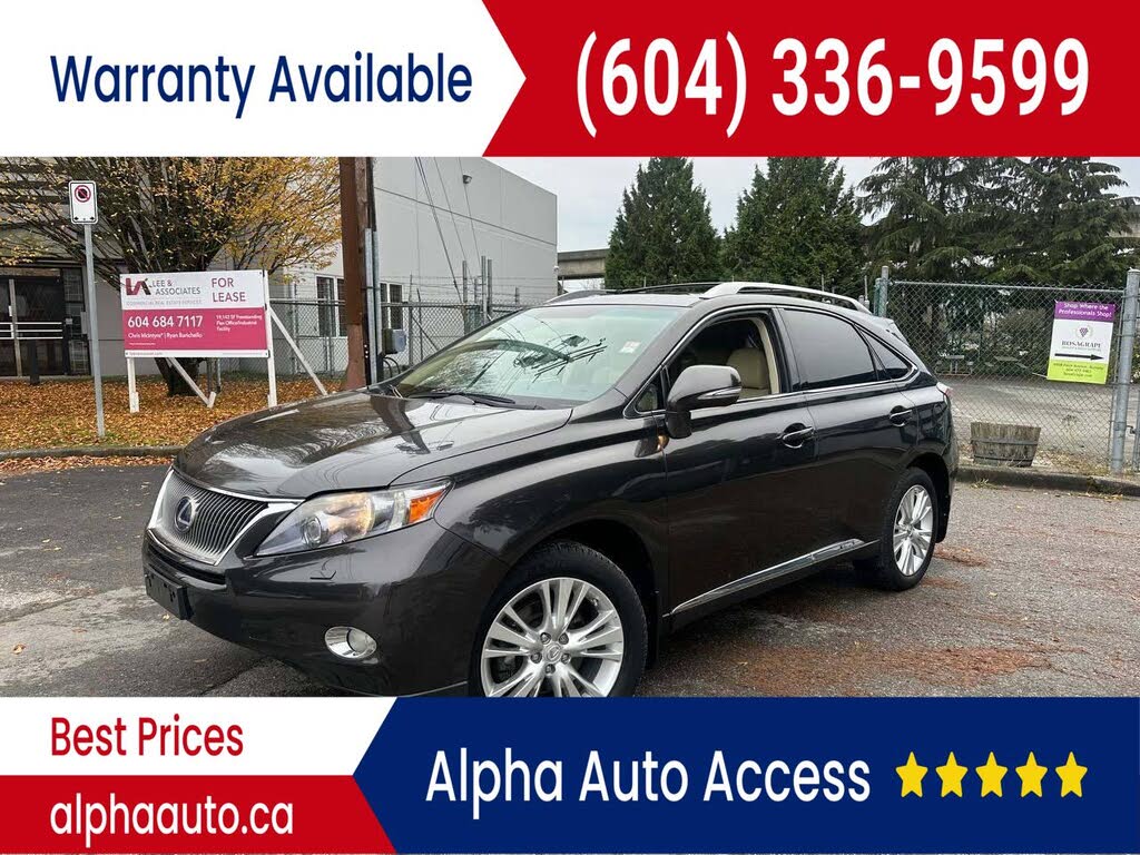 2010 Lexus RX Hybrid 450h AWD