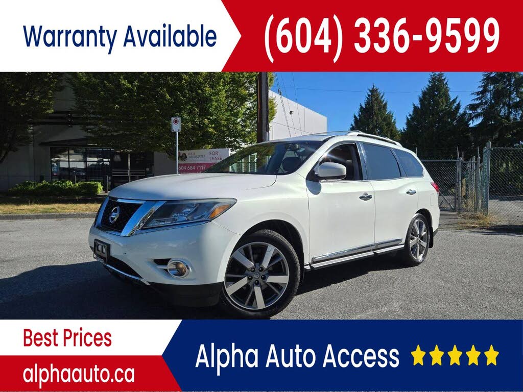 Nissan Pathfinder Platinum 4WD 2014