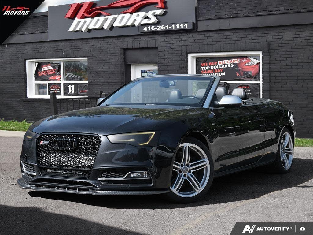 2013 Audi S5 3.0T quattro Premium Plus Cabriolet AWD