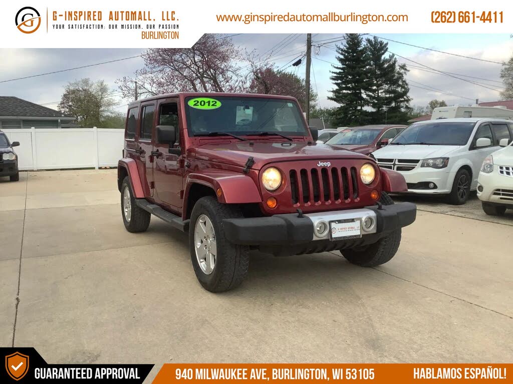2012 Jeep Wrangler Unlimited Sahara 4WD