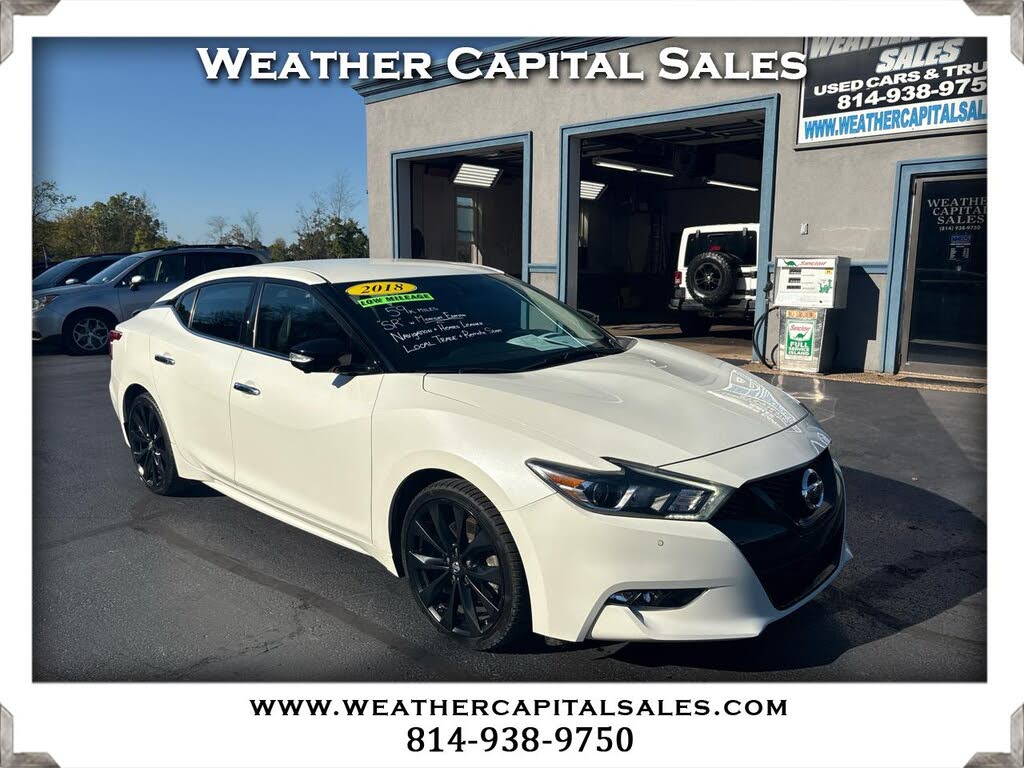 2018 Nissan Maxima SR FWD