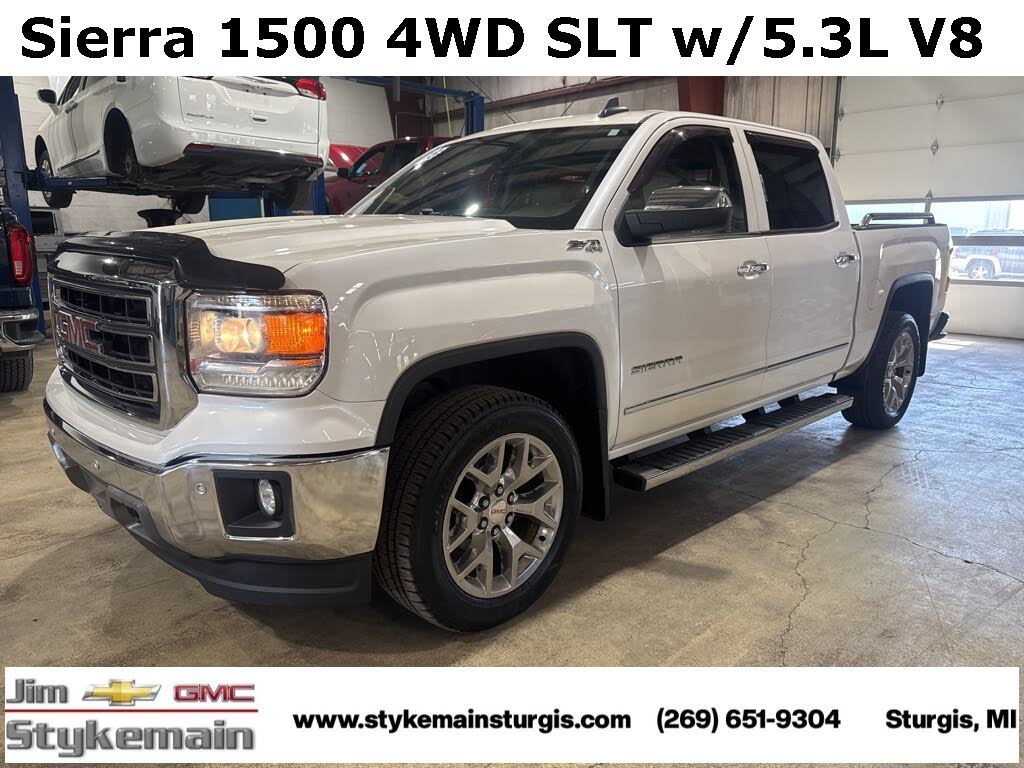 2015 GMC Sierra 1500 SLT Crew Cab 4WD