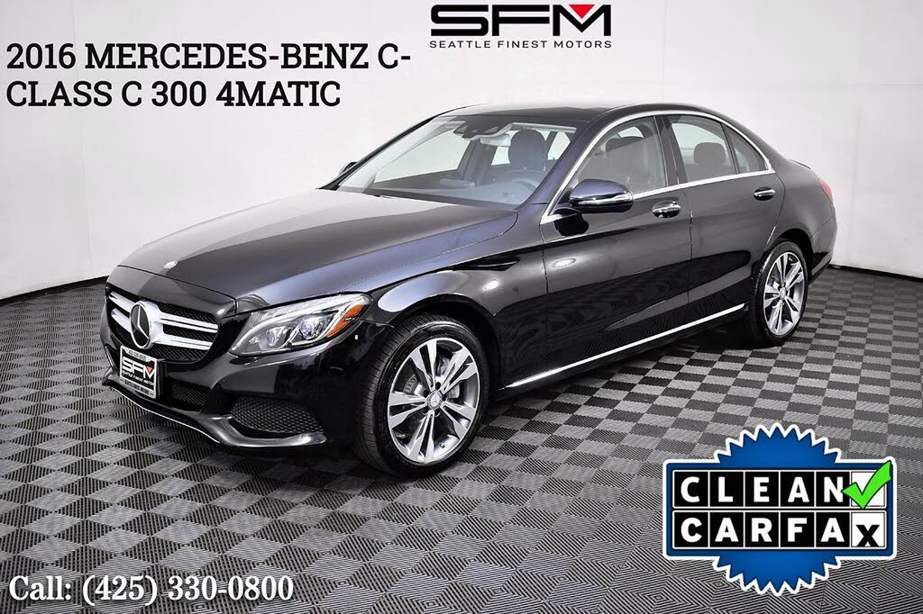 2016 Mercedes-Benz C-Class C 300 4MATIC