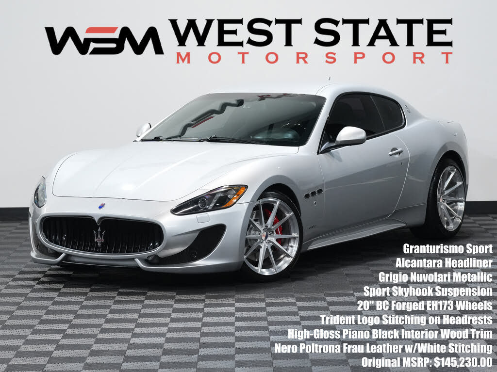 2015 Maserati GranTurismo Sport