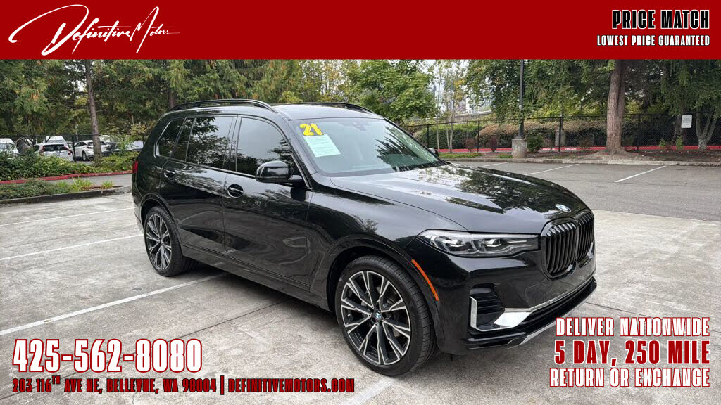 2021 BMW X7 xDrive40i AWD