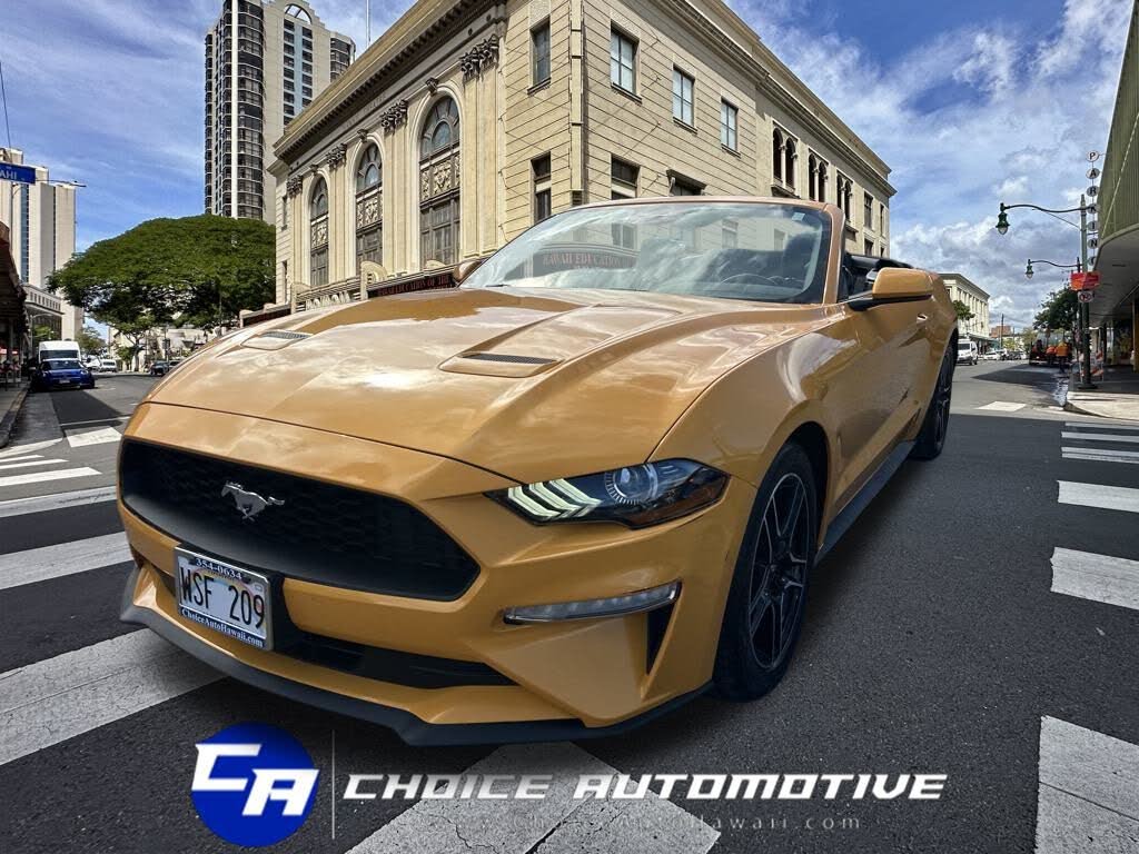 2022 Ford Mustang EcoBoost Convertible RWD