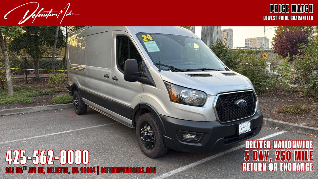 2024 Ford Transit Cargo 350 Medium LB Roof AWD