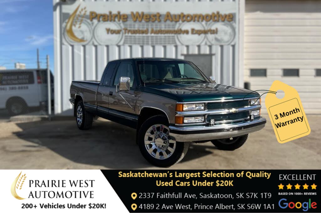 1996 Chevrolet C/K 2500 C2500 Silverado Extended Cab LB HD RWD