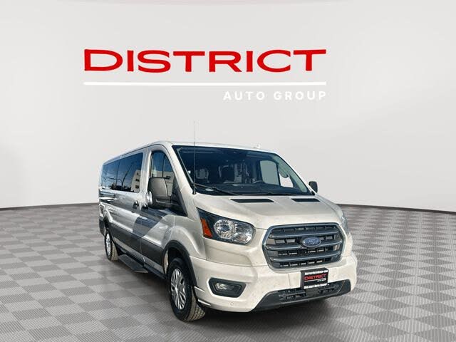 2020 Ford Transit Passenger 350 XLT Low Roof LWB RWD with Sliding Passenger-Side Door