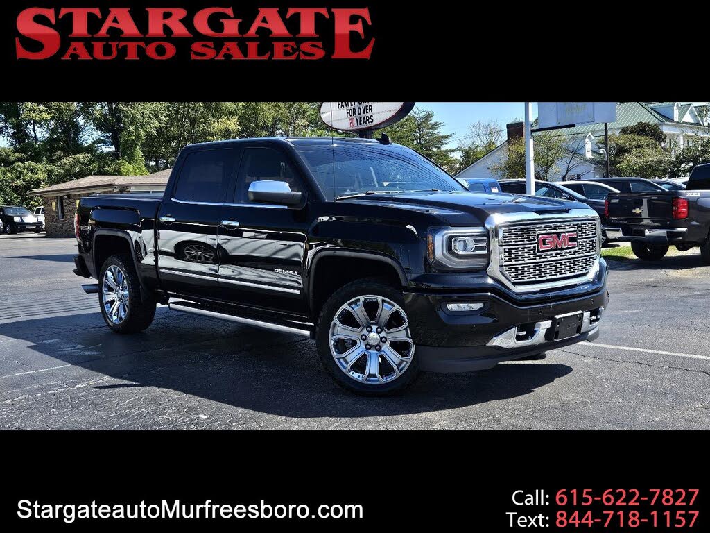 2018 GMC Sierra 1500 Denali Crew Cab 4WD