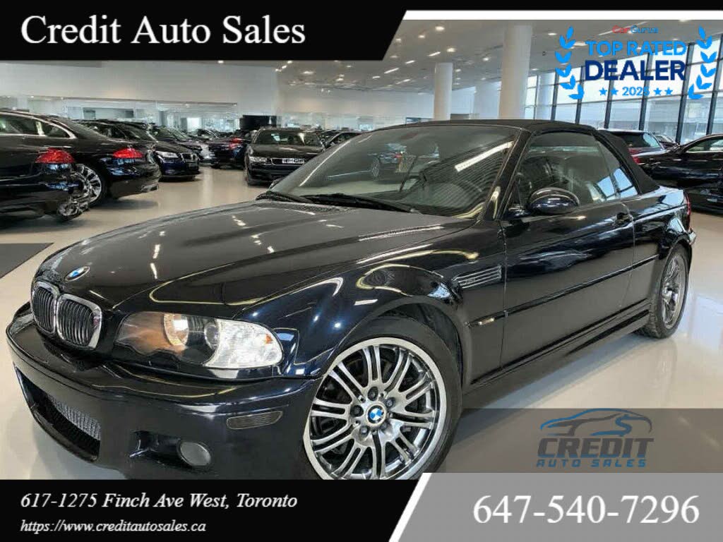 2002 BMW M3 Convertible RWD