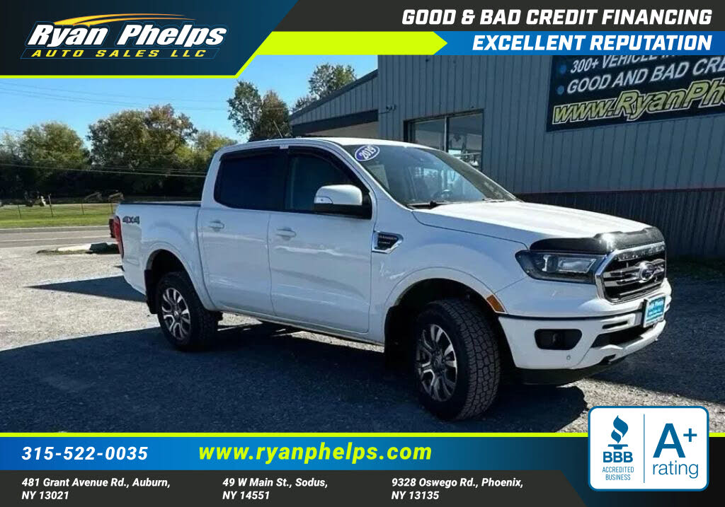 2019 Ford Ranger Lariat SuperCrew 4WD