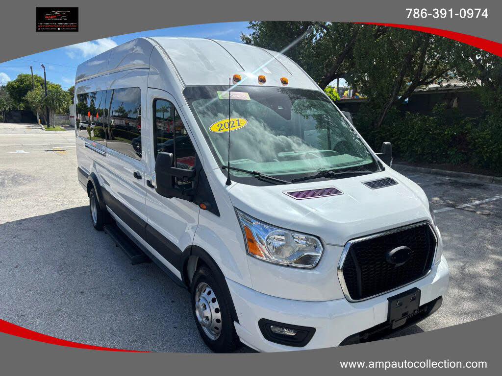 2021 Ford Transit Passenger 350 HD XLT High Roof Extended LB DRW RWD