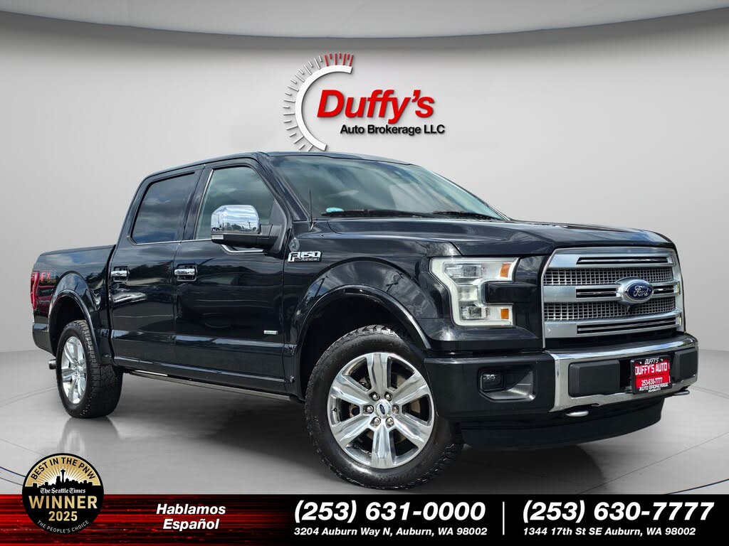 2015 Ford F-150 Platinum SuperCrew 4WD