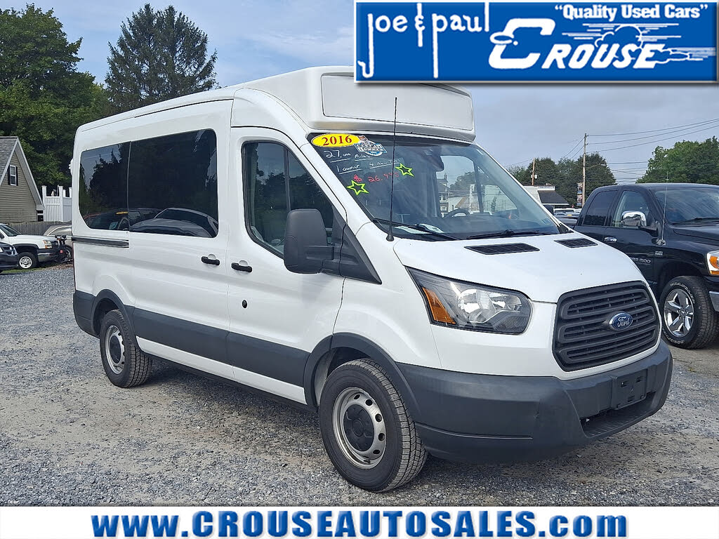 2016 Ford Transit Passenger 150 XL Medium Roof RWD with Sliding Passenger-Side Door