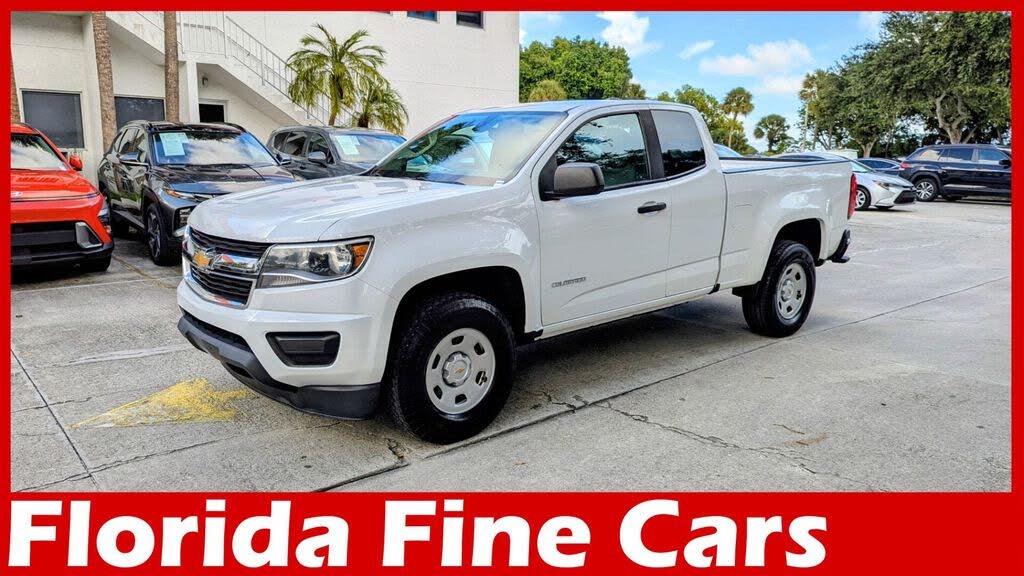 2019 Chevrolet Colorado Work Truck Extended Cab LB RWD