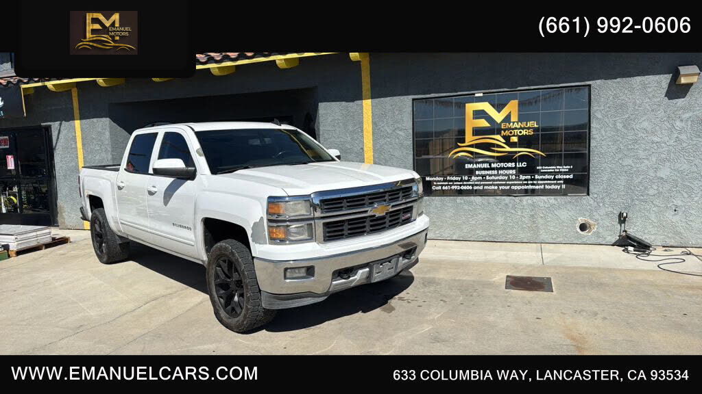 2015 Chevrolet Silverado 1500 LT Z71 Crew Cab 4WD