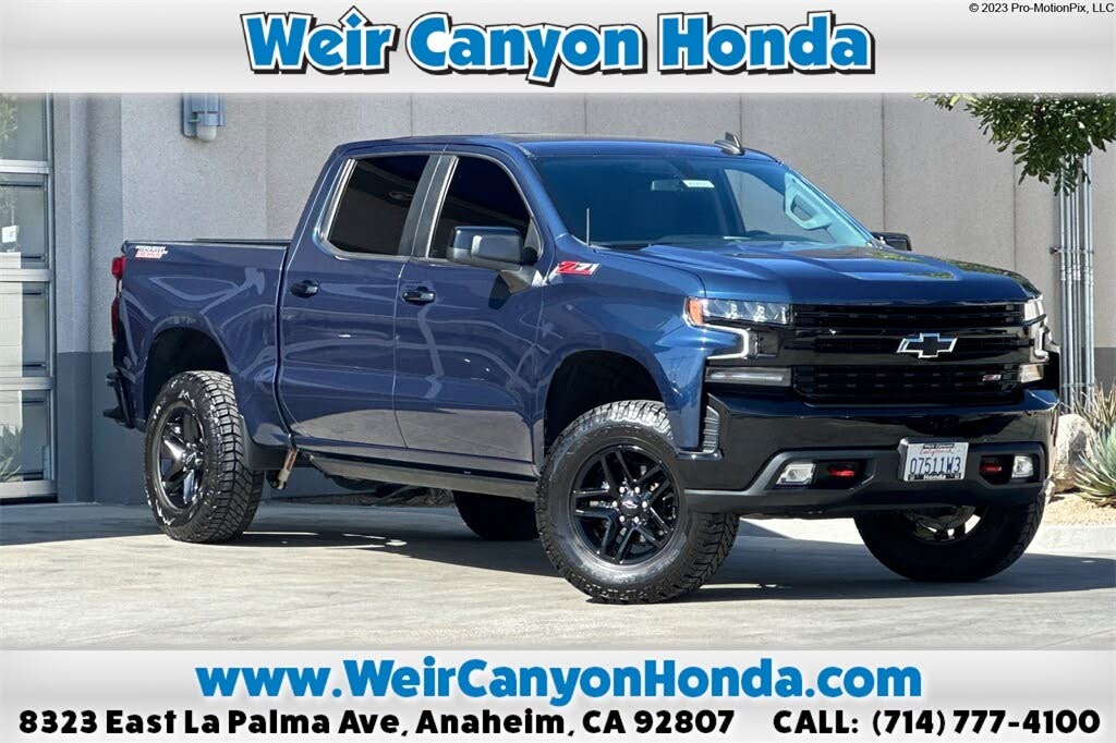 2022 Chevrolet Silverado 1500 LT Trail Boss Crew Cab 4WD