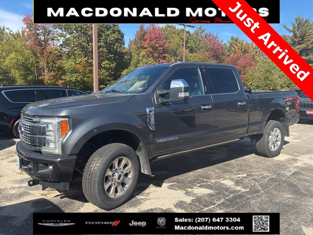 2017 Ford F-250 Super Duty Platinum Crew Cab 4WD