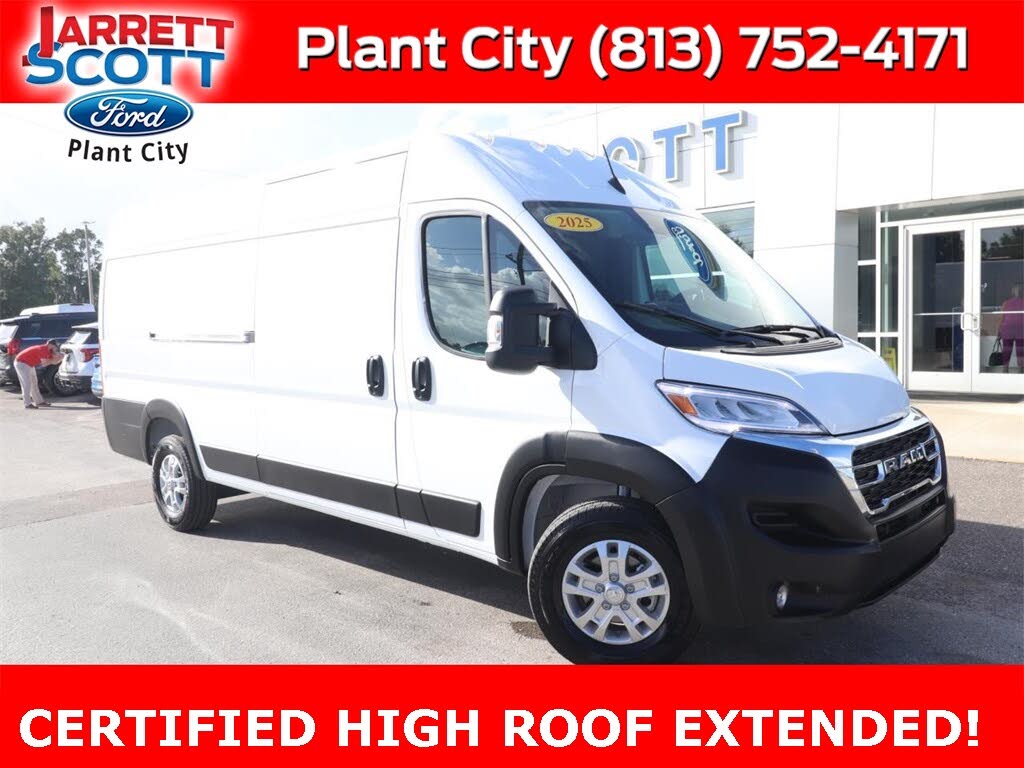 2025 RAM ProMaster 3500 Tradesman159 High Roof Extended Cargo Van FWD