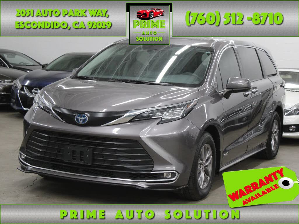 2021 Toyota Sienna XLE 7-Passenger FWD
