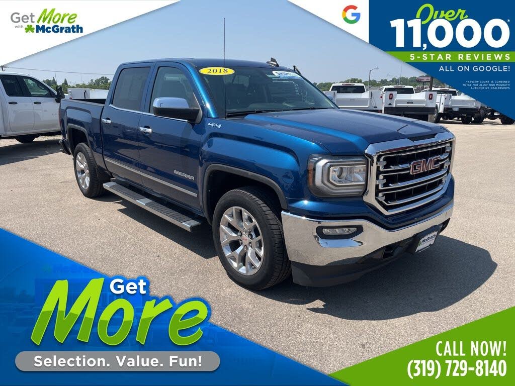2018 GMC Sierra 1500 SLT Crew Cab 4WD