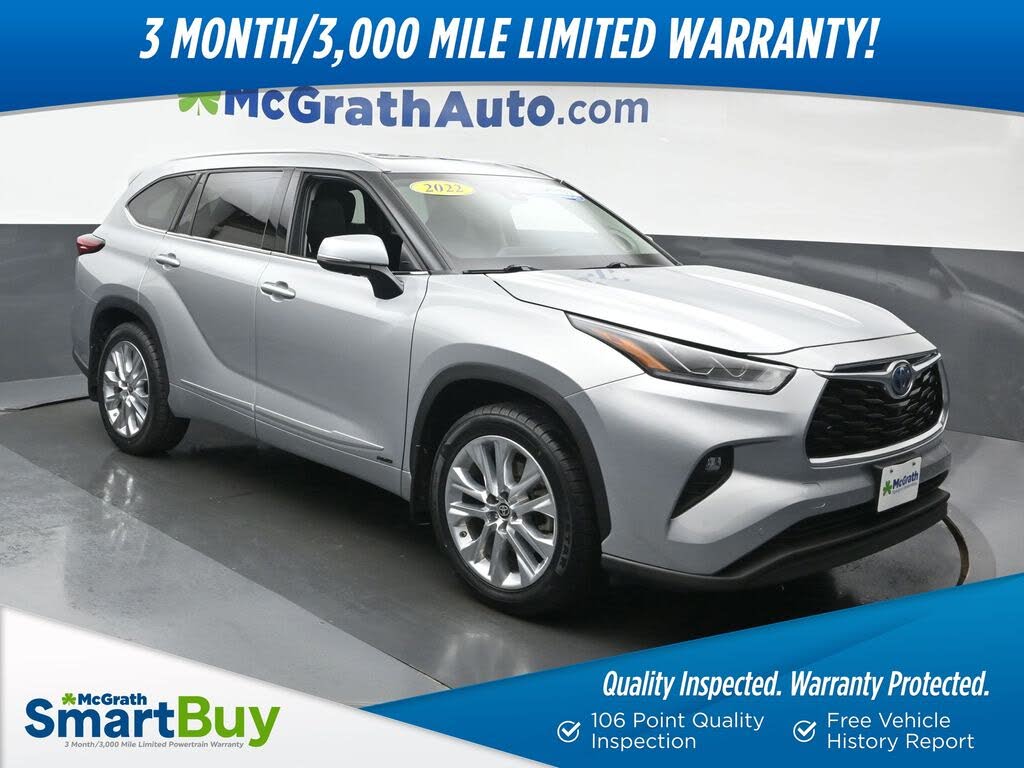 2022 Toyota Highlander Hybrid Limited AWD