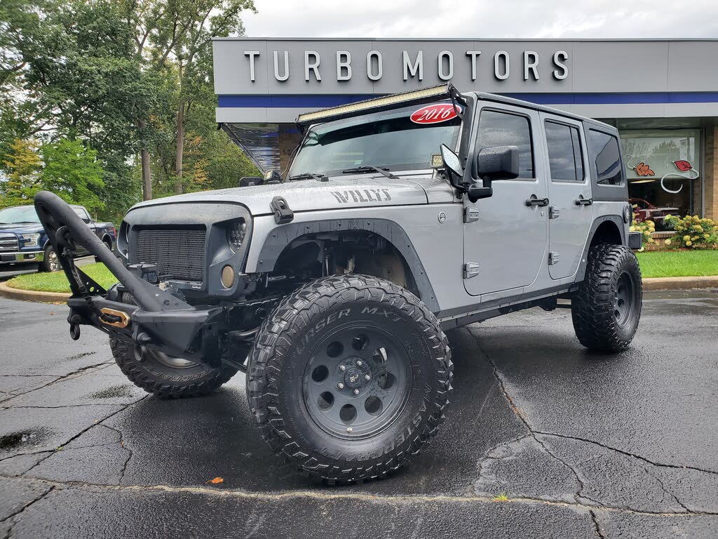 2016 Jeep Wrangler Unlimited Willys Wheeler 4WD