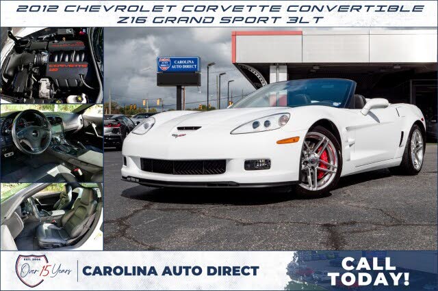 2012 Chevrolet Corvette Z16 Grand Sport 3LT Convertible RWD